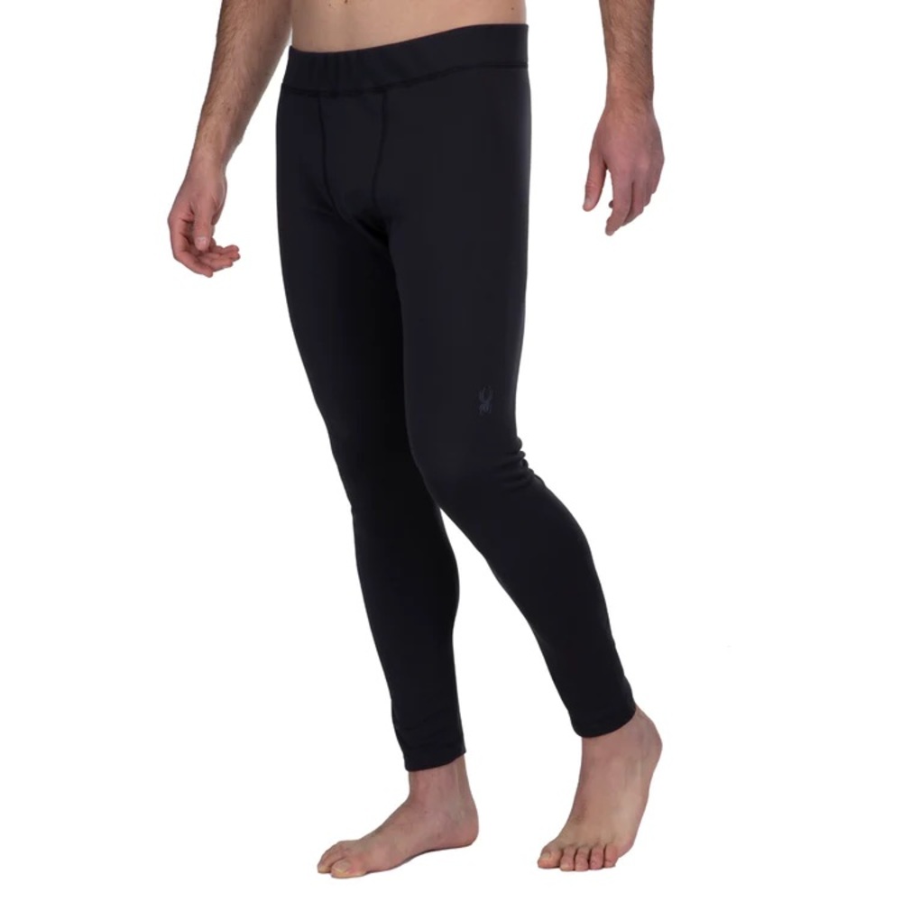 NWT Spyder Men's Midweight Base Layer Pants Black Size Large